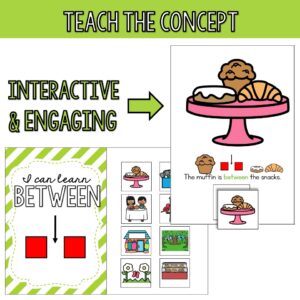 Spatial Concept Between - Activities for Speech Therapy (+BOOM Cards ...