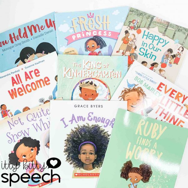 Diverse Books for Speech Therapy - Itty Bitty Speech