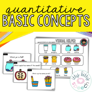 Quantitative Basic Concepts